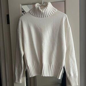Banana Republic Cream Turtleneck Sweater